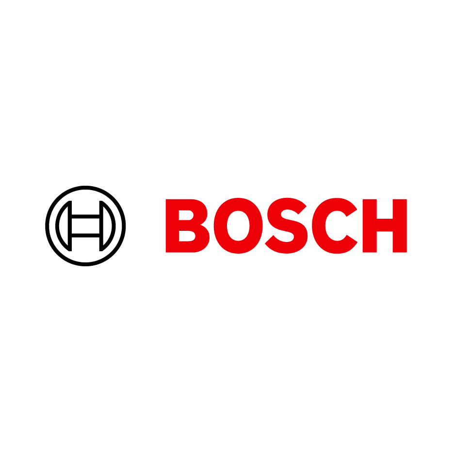 Logo of Bosch, a company guaranteed by Credit Glorious for financial security and investment solutions