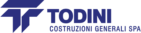 Logo of Todini Costruzioni, a company guaranteed by Credit Glorious for financial security and investment solutions
