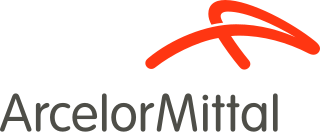 Logo of Arcelor Mittel, a company guaranteed by Credit Glorious for financial security and investment solutions